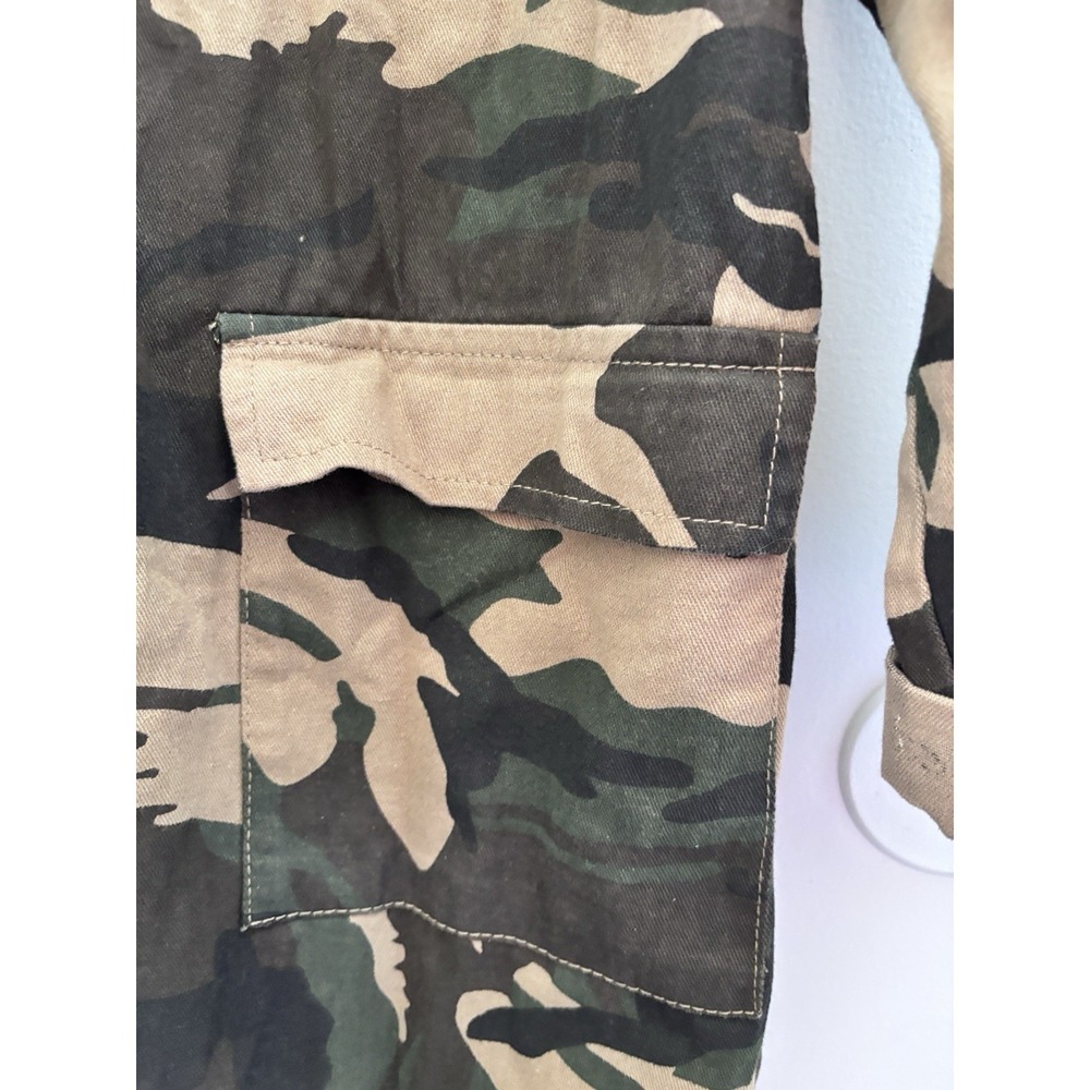 Helium London Dark Camo Lightweight Over Jacket Small 38 Chest 42 Length - Picture 3 of 7